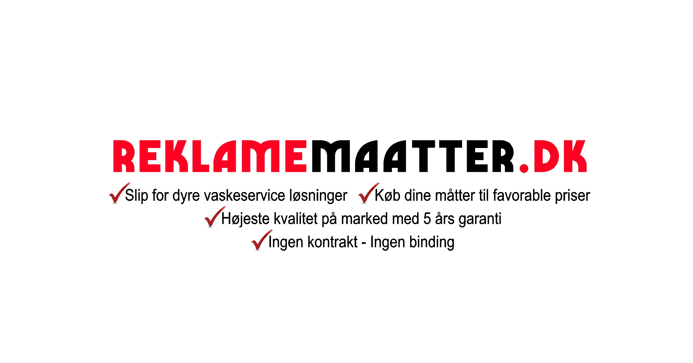 Reklamemaatter.dk i Randers leverer slidstærke farveægte reklamemåtter direkte til din dør , vi hjælper med grafisk assistance. TlF 23299335